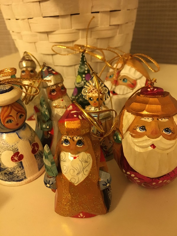 ロシアのクリスマス飾り